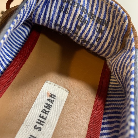 Ben Sherman | Blue & Brown Oxfords Men’s Shoes 7 - Picture 6 of 6